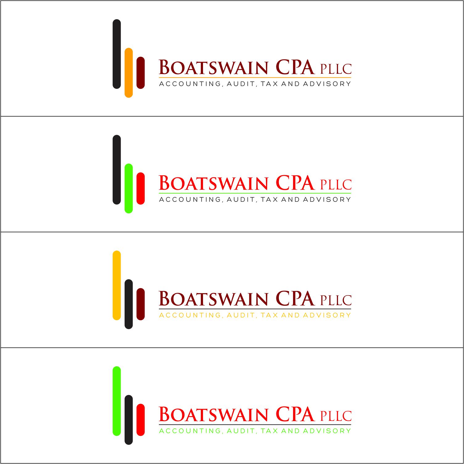 Logo Design by adie_78 for Accounting Offices of Boatswain & Associates, LLC | Design #26677534