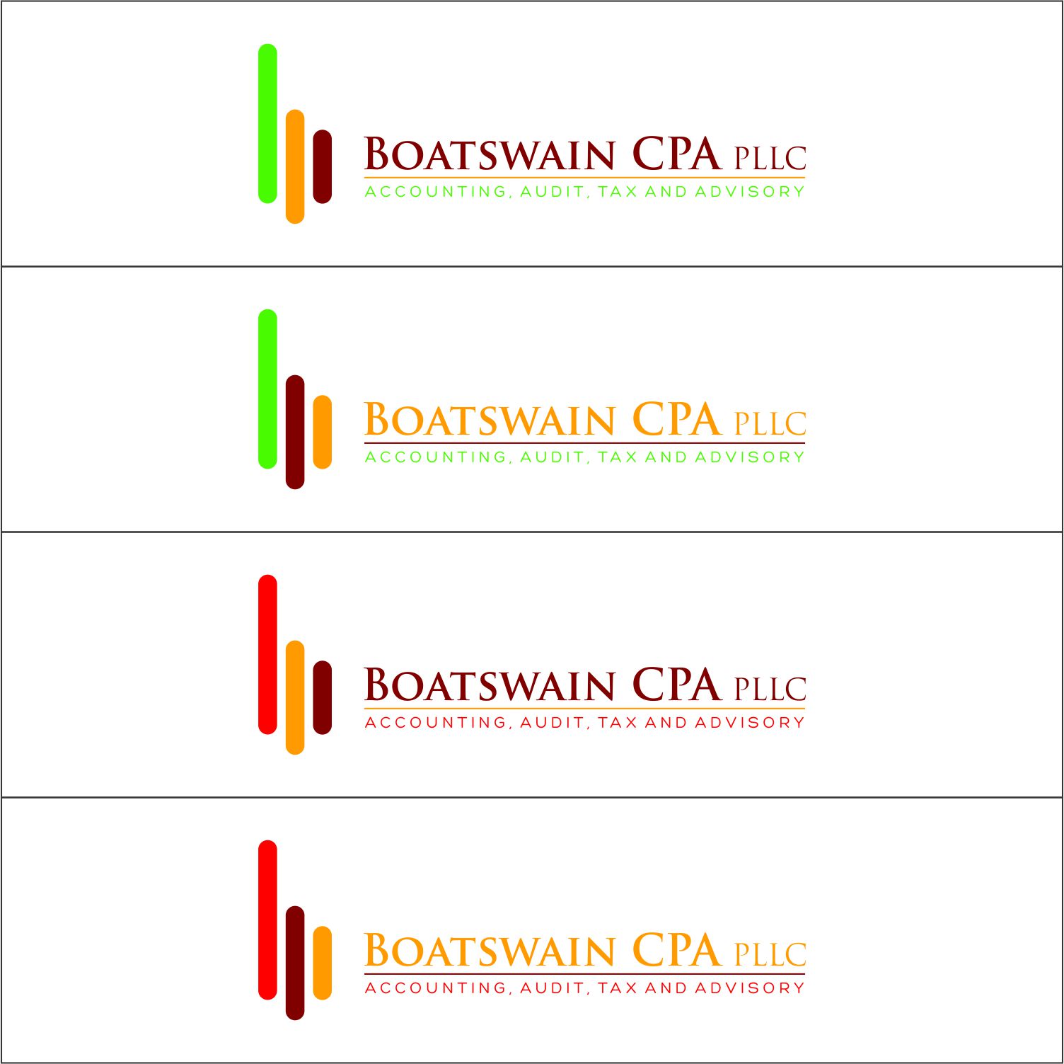 Logo Design by adie_78 for Accounting Offices of Boatswain & Associates, LLC | Design #26681606