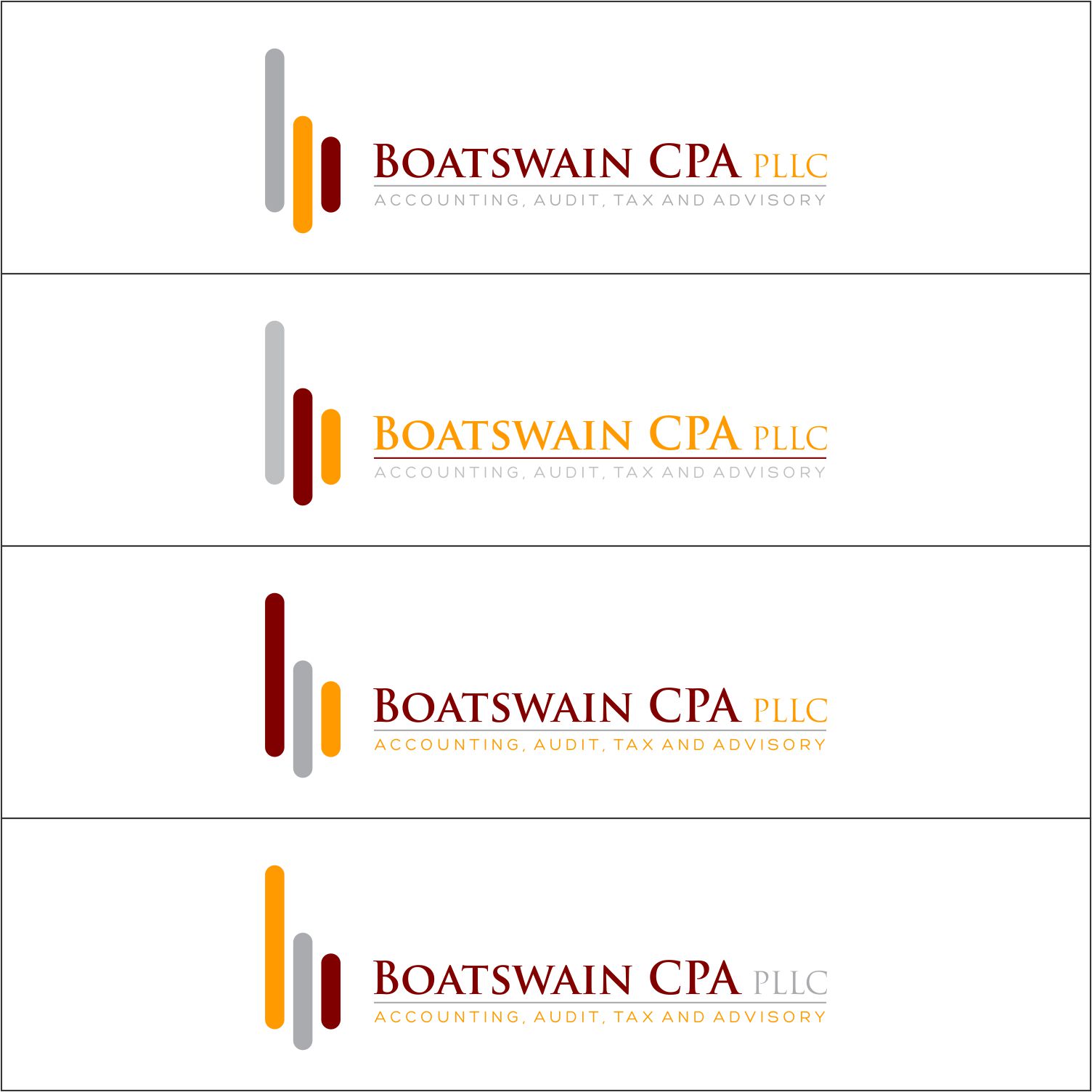 Logo Design by adie_78 for Accounting Offices of Boatswain & Associates, LLC | Design #26804557