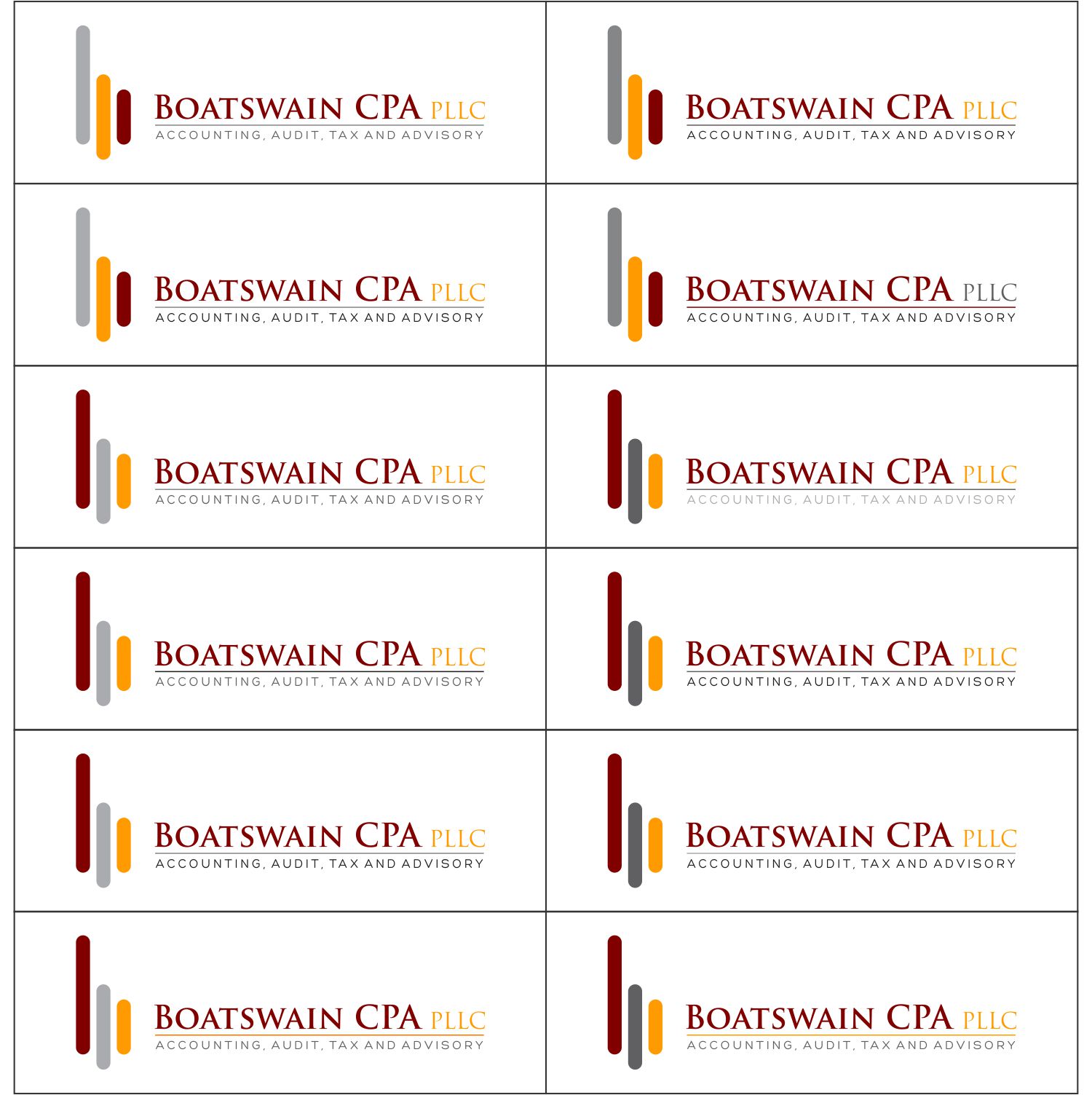 Logo Design by adie_78 for Accounting Offices of Boatswain & Associates, LLC | Design #26841830