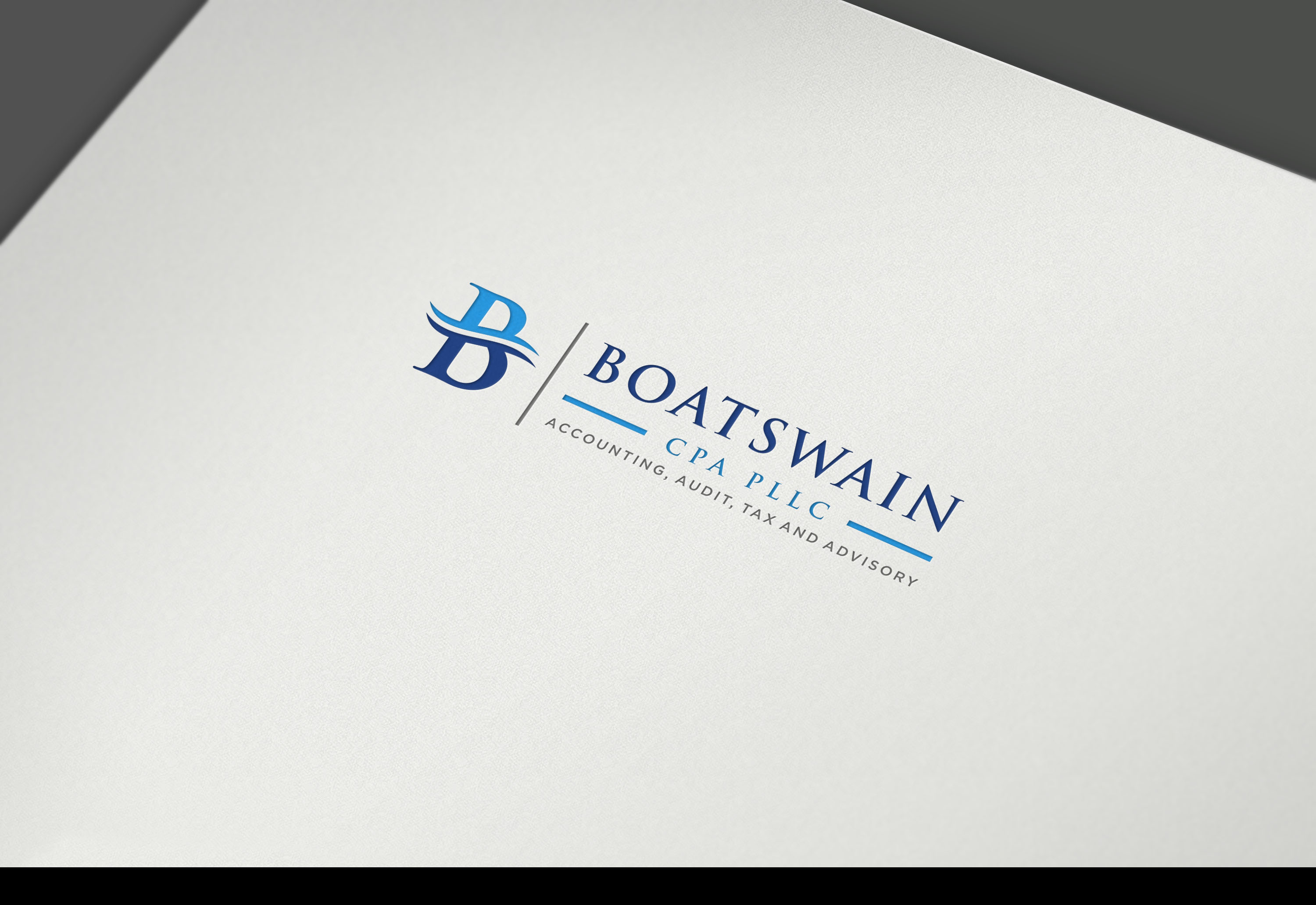 Logo Design by jo.art for Accounting Offices of Boatswain & Associates, LLC | Design #26560878