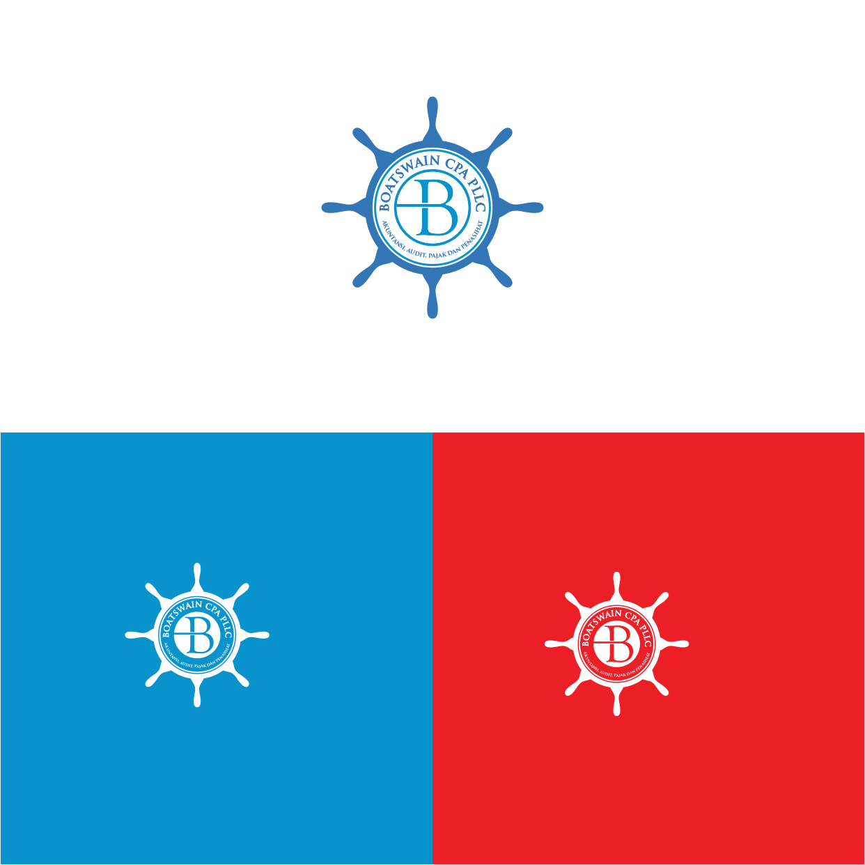 Logo Design by surf sta for Accounting Offices of Boatswain & Associates, LLC | Design #26508190