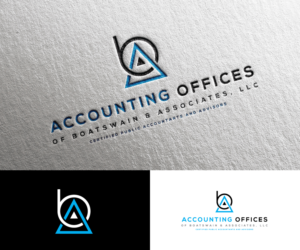 Boatswain CPA PLLC (sub title: Accounting, Audit, Tax and Advisory) | Logo Design by step forward 2
