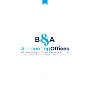 Logo Design by JBalloon Design for Accounting Offices of Boatswain & Associates, LLC | Design: #26145757