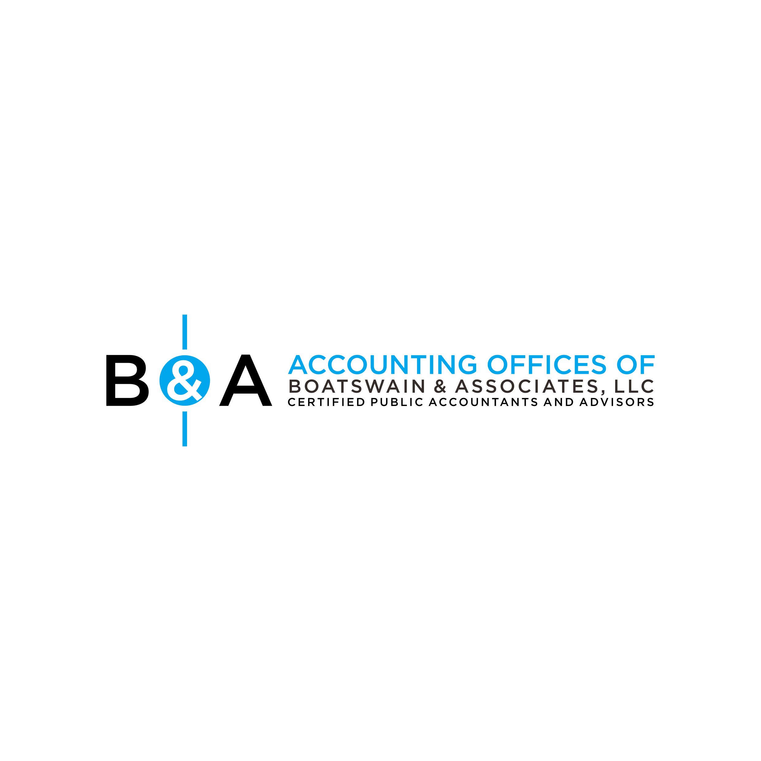 Logo Design by HiDzign for Accounting Offices of Boatswain & Associates, LLC | Design #26083813