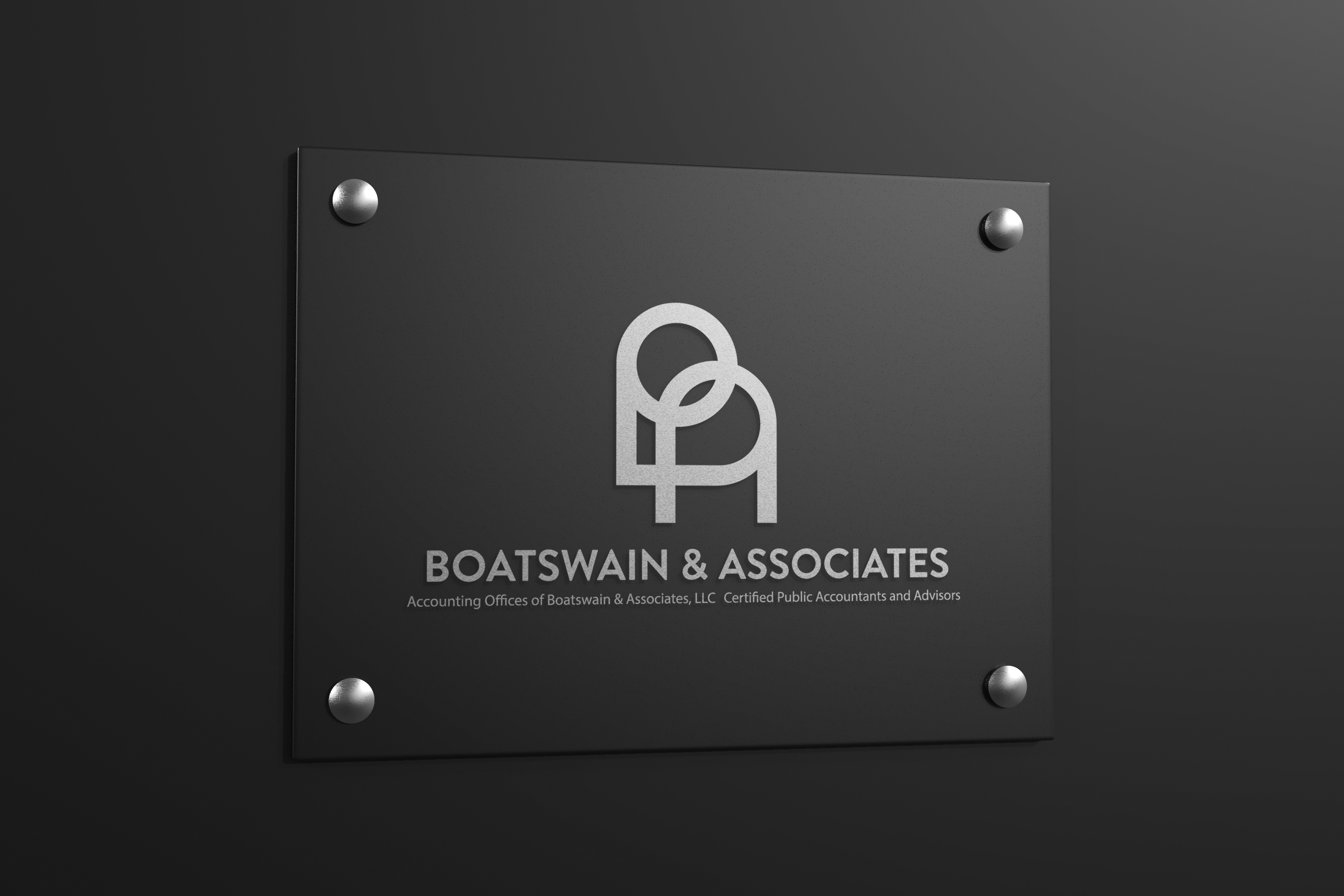 Logo Design by Jose Alvin for Accounting Offices of Boatswain & Associates, LLC | Design #26103791