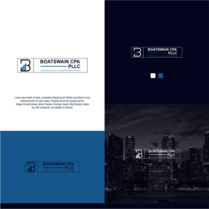 Logo Design by Javier Ivan Zamorano for Accounting Offices of Boatswain & Associates, LLC | Design: #26196290