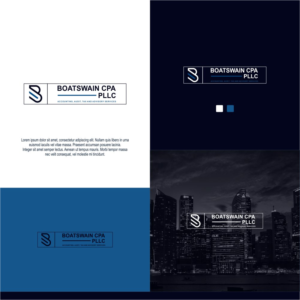 Logo Design by Javier Ivan Zamorano for Accounting Offices of Boatswain & Associates, LLC | Design: #26196304