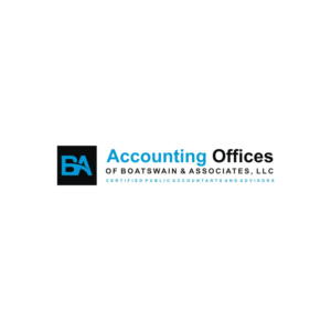 Logo-Design von Ashani Bhattacharya für Accounting Offices of Boatswain & Associates, LLC | Design #26088843