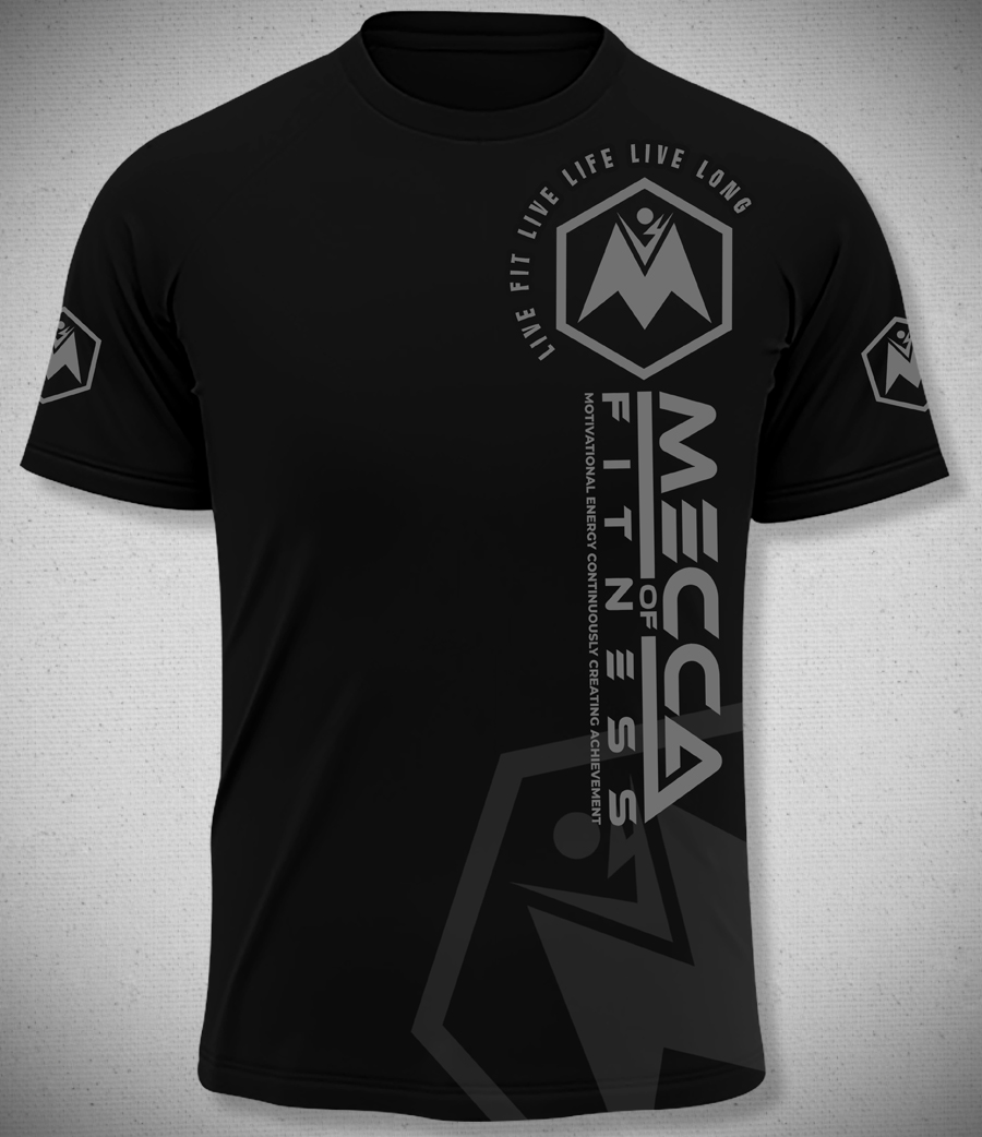 T-Shirt-Design von Jonya für Mecca of Fitness | Design #26124818