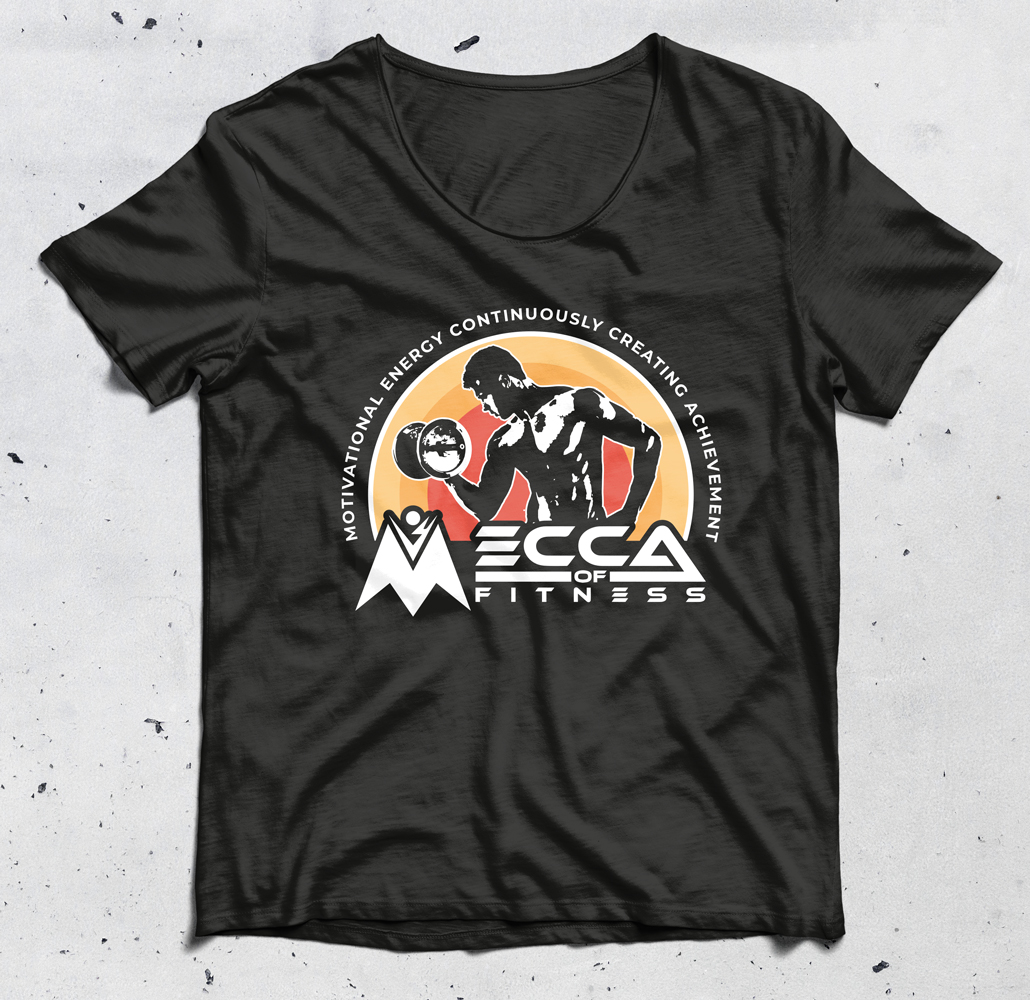 Diseño de Camiseta por Alaya para Mecca of Fitness | Diseño #26116845