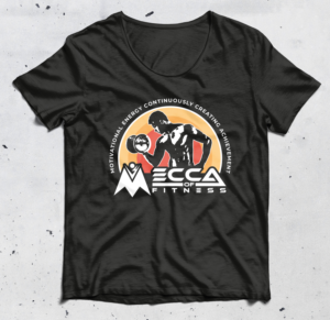 T-shirt Design by Alaya for Mecca of Fitness | Design: #26116845