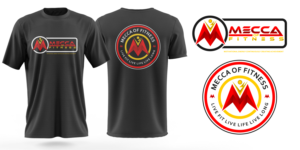 T-shirt Design by Risallah for Mecca of Fitness | Design: #26089933