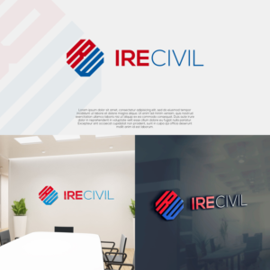 IRE or IRE Civil | Logo Design by untung bertubi-tubi