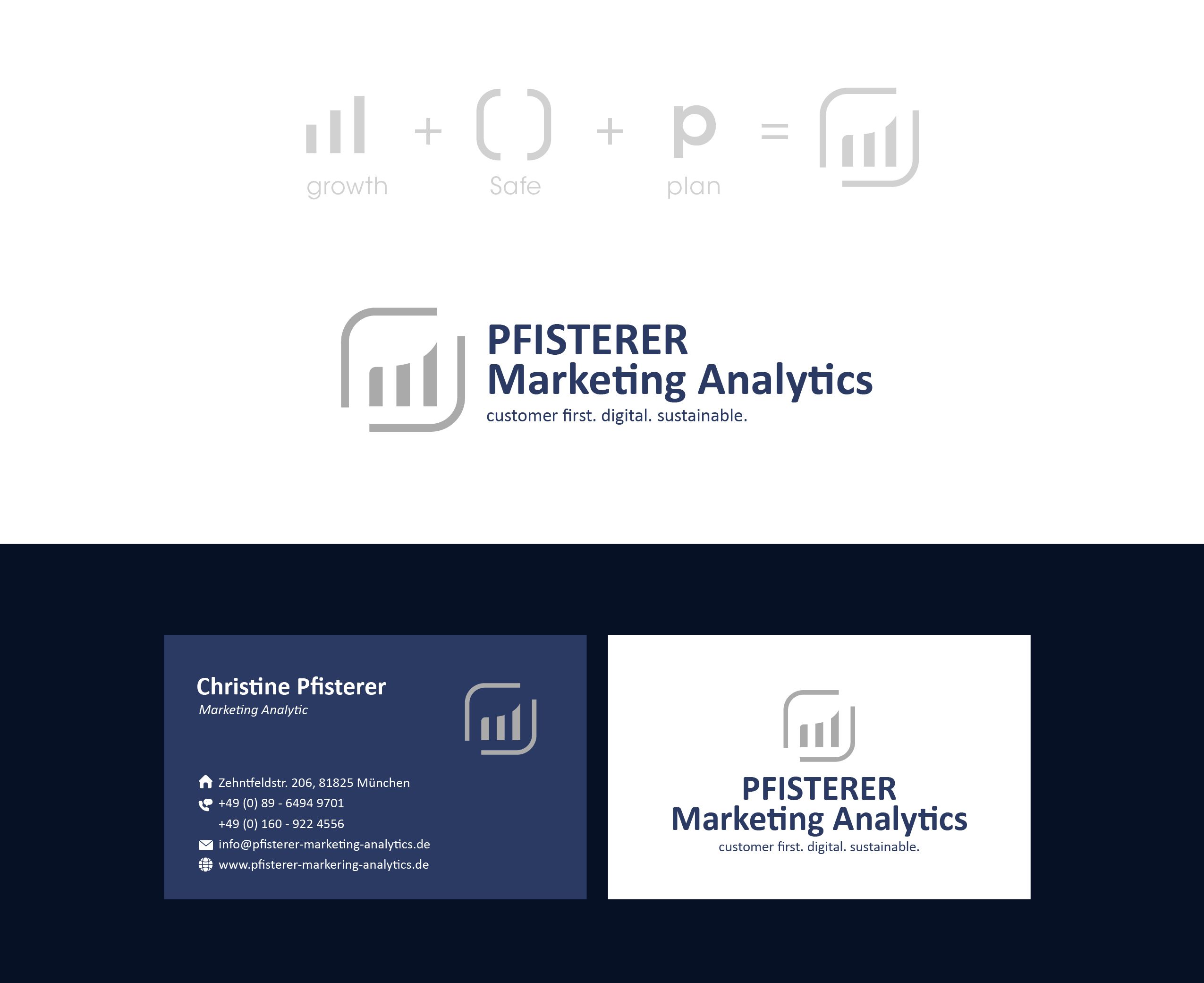Logo Design by lnb... for PFISTERER. Marketing Analytics | Design #26088652