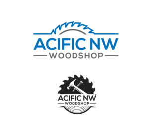 Pacific NW Woodshop or Pacific Northwest Woodshop | Logo Design by sekanul