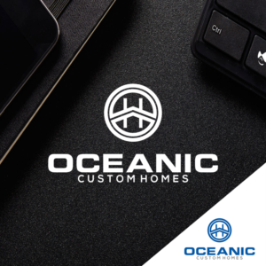 Oceanic Custom Homes | Logo Design by Gerald Design 3