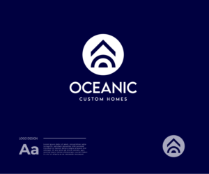 Oceanic Custom Homes | Logo Design by Ng V Duc