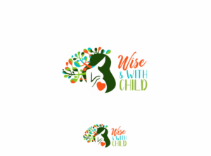 Logo Design by nikkiblue for Wise & With Child | Design: #26122515