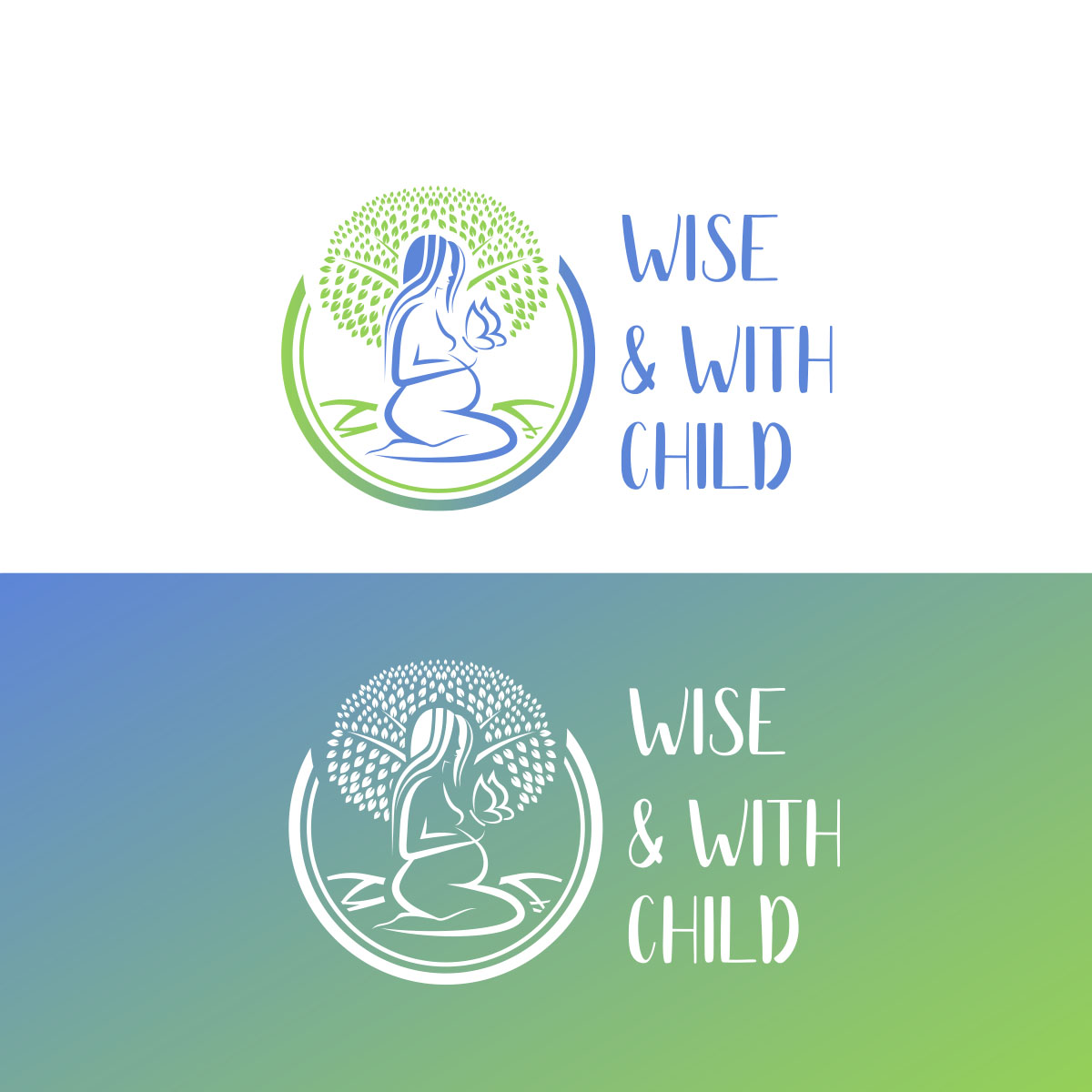 Logo Design by Aaaron for Wise & With Child | Design: #26121569