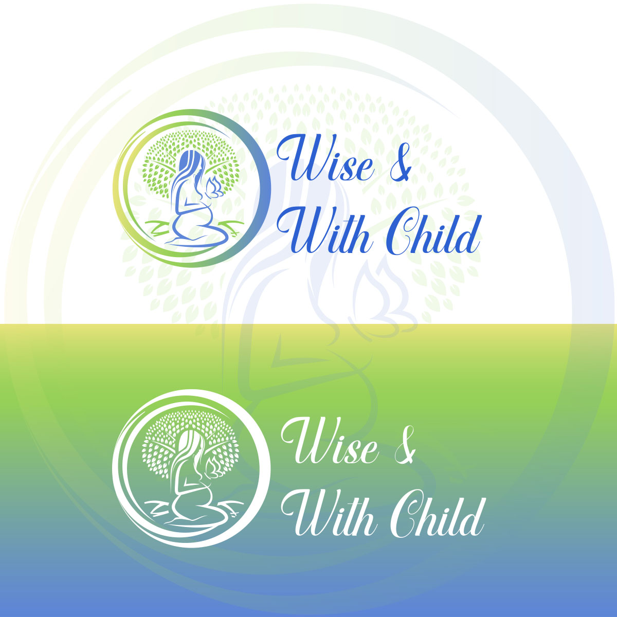 Logo Design by Aaaron for Wise & With Child | Design #26123489