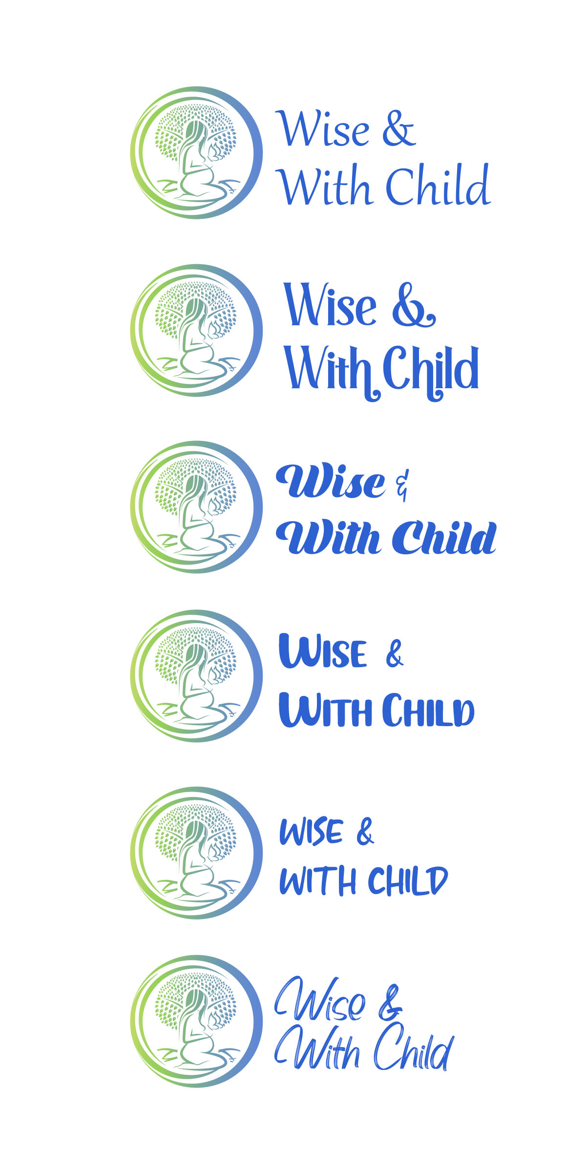 Logo Design by Aaaron for Wise & With Child | Design #26149584