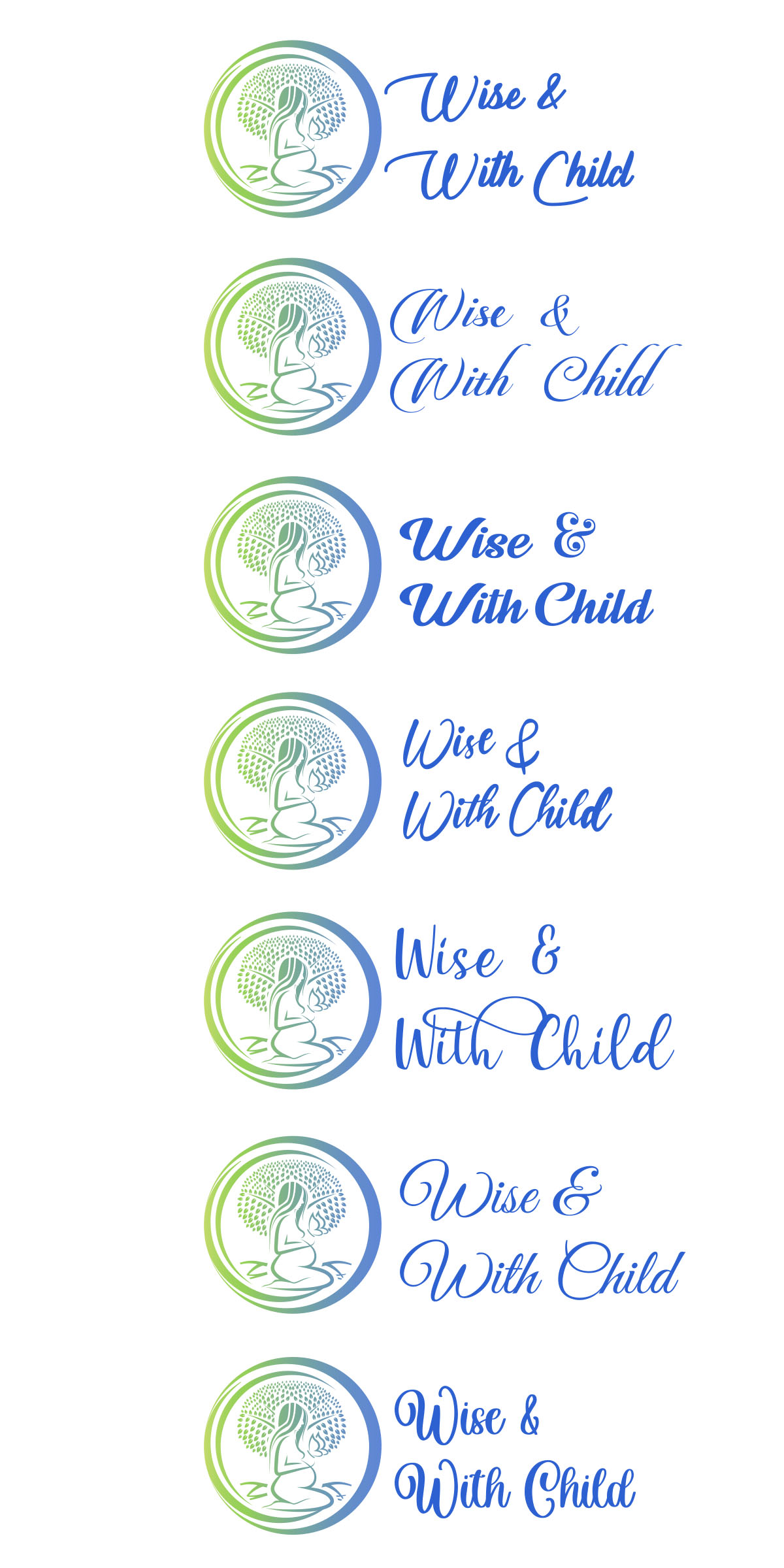 Logo Design by Aaaron for Wise & With Child | Design #26149591