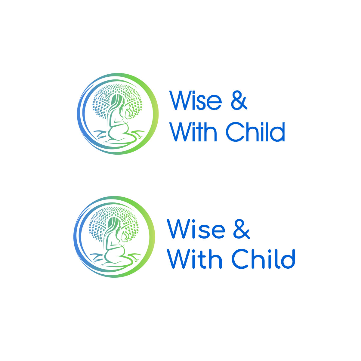 Logo Design by Aaaron for Wise & With Child | Design #26149874