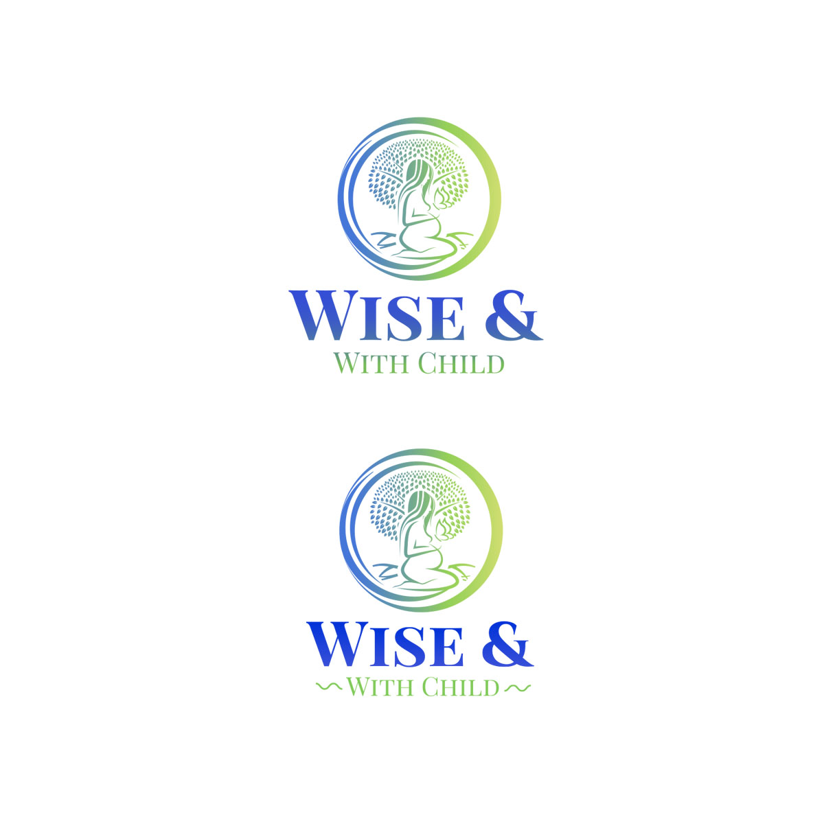 Logo Design by Aaaron for Wise & With Child | Design #26152803