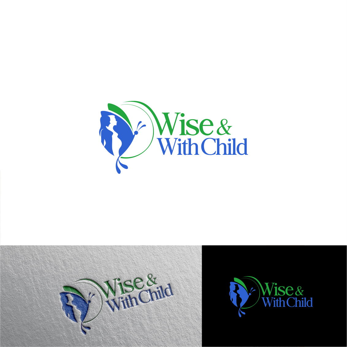Logo Design by Arham Hidayat for Wise & With Child | Design #26110127