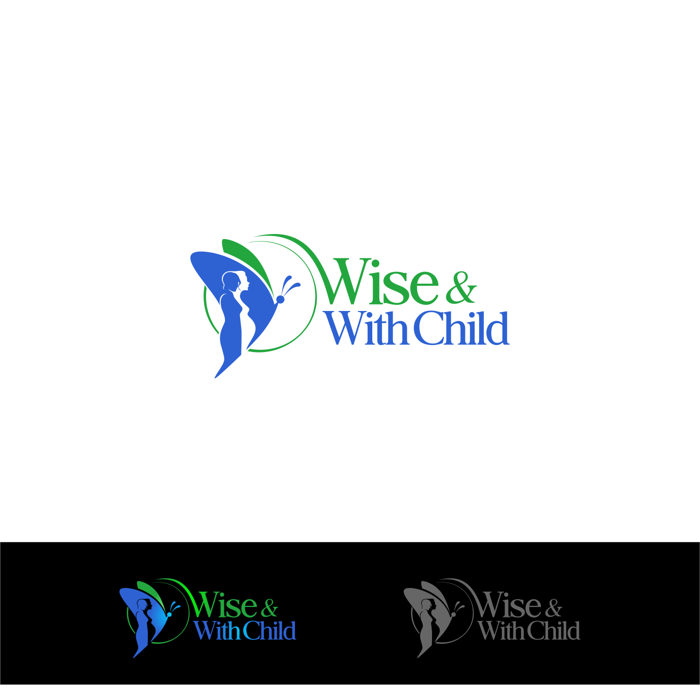 Logo Design by Arham Hidayat for Wise & With Child | Design #26113173
