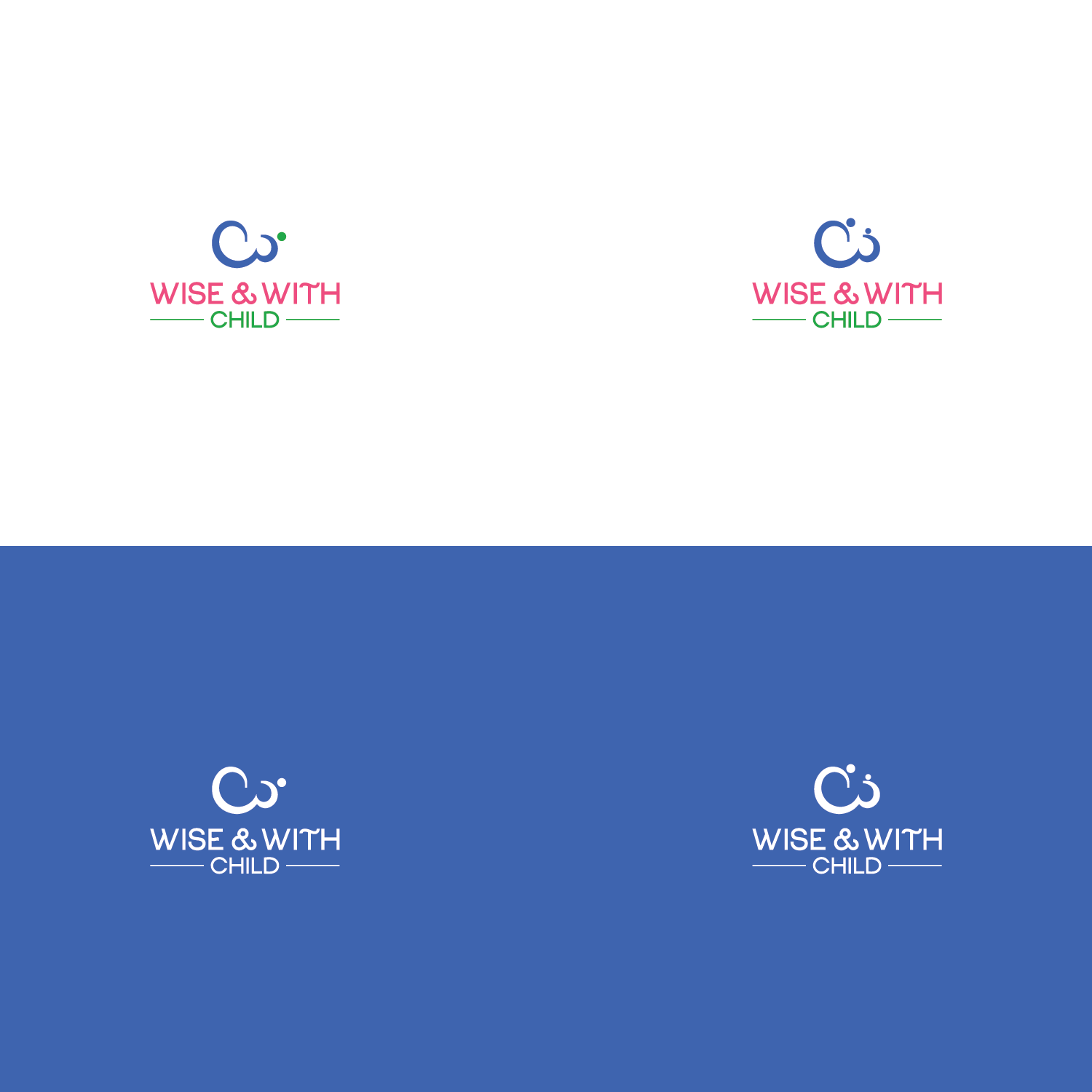 Logo Design by Verified artistry (Design garden) for Wise & With Child | Design #26120327