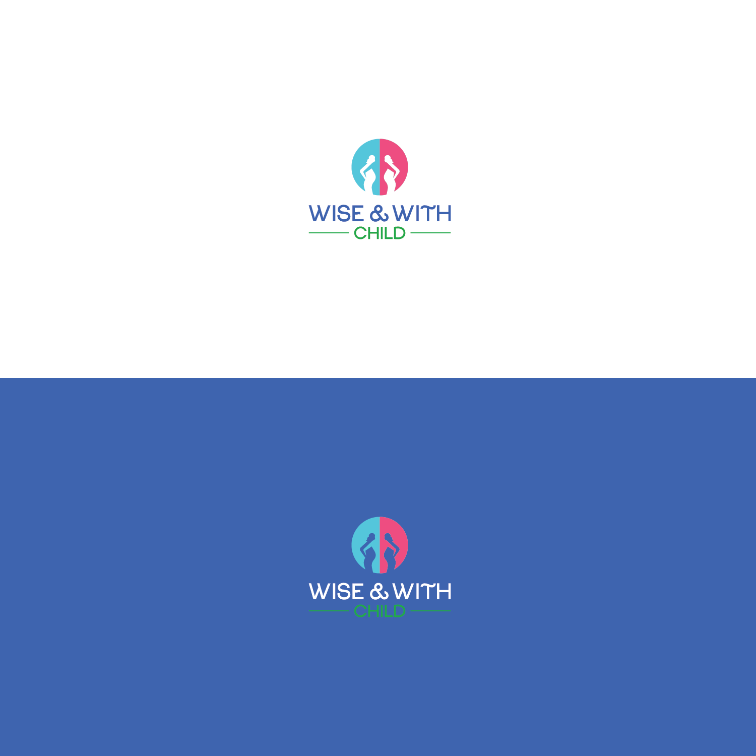Logo Design by Verified artistry (Design garden) for Wise & With Child | Design #26121924