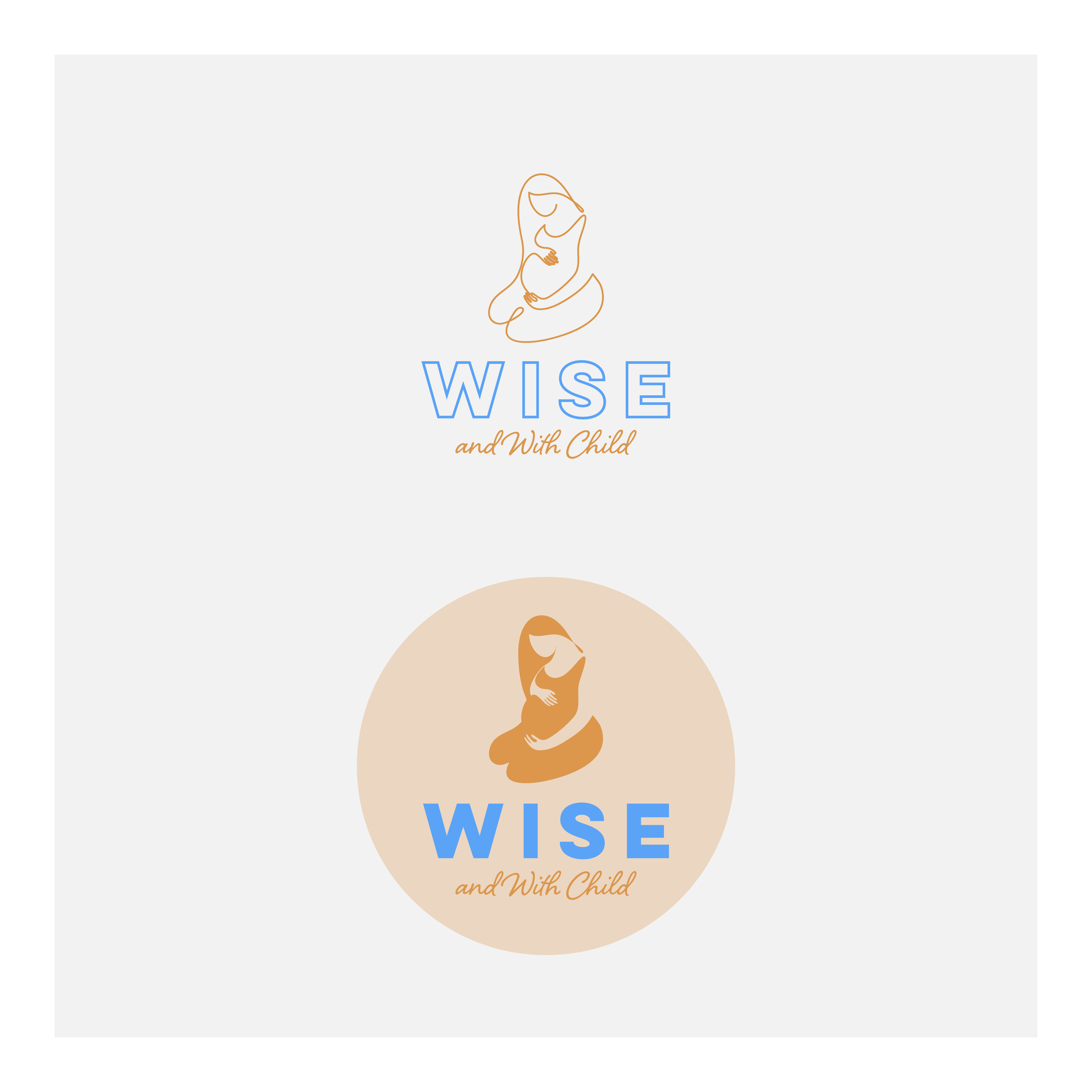 Logo Design by Treelly for Wise & With Child | Design #26087447