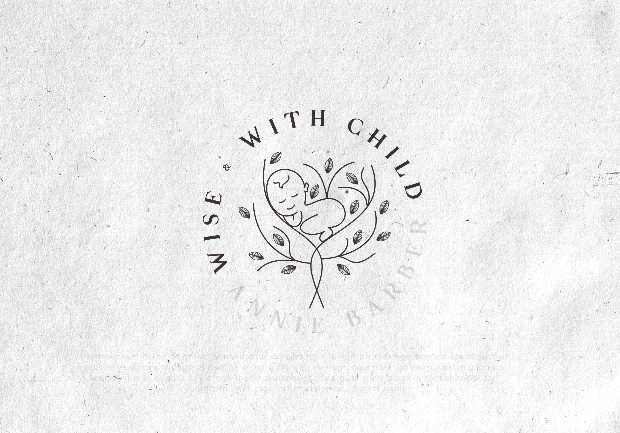 Logo Design by JTdsign for Wise & With Child | Design #26088733