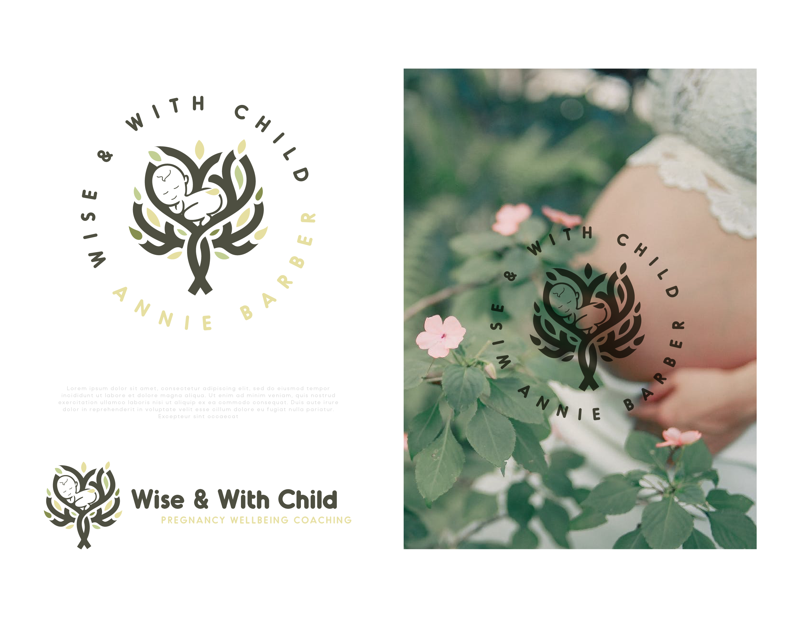 Logo Design by JTdsign for Wise & With Child | Design #26092468