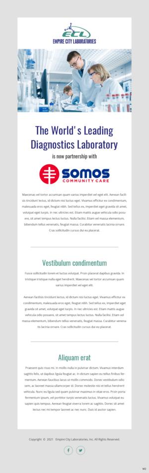 Newsletter Design by pb for this project | Design: #26091885