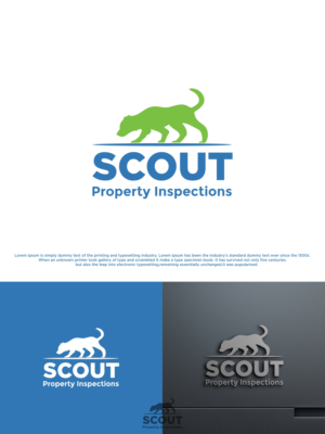 SCOUT Property Inspections | Logo Design by 2662 DESIGN