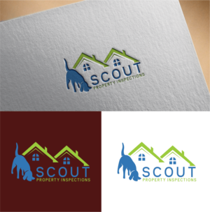 SCOUT Property Inspections | Logo Design by ERLANDO RONTE RDJ