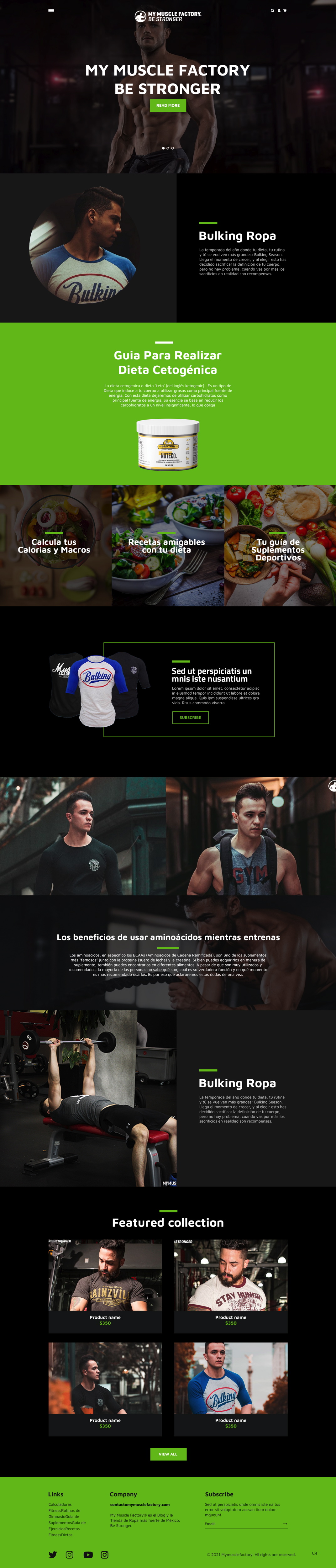 Diseño de Página de Aterrizaje por pb para este proyecto | Diseño #26091919