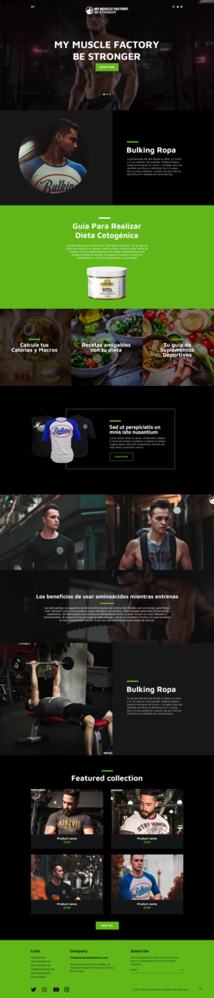 Landing Page Design by pb