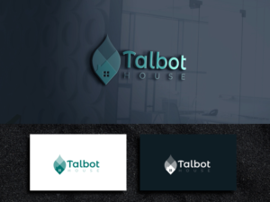 The Logo Text is Talbot House. (See photo) | Diseño de Logo por ArtSamurai