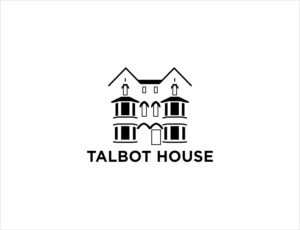 The Logo Text is Talbot House. (See photo) | Logo Design by BNdesigner