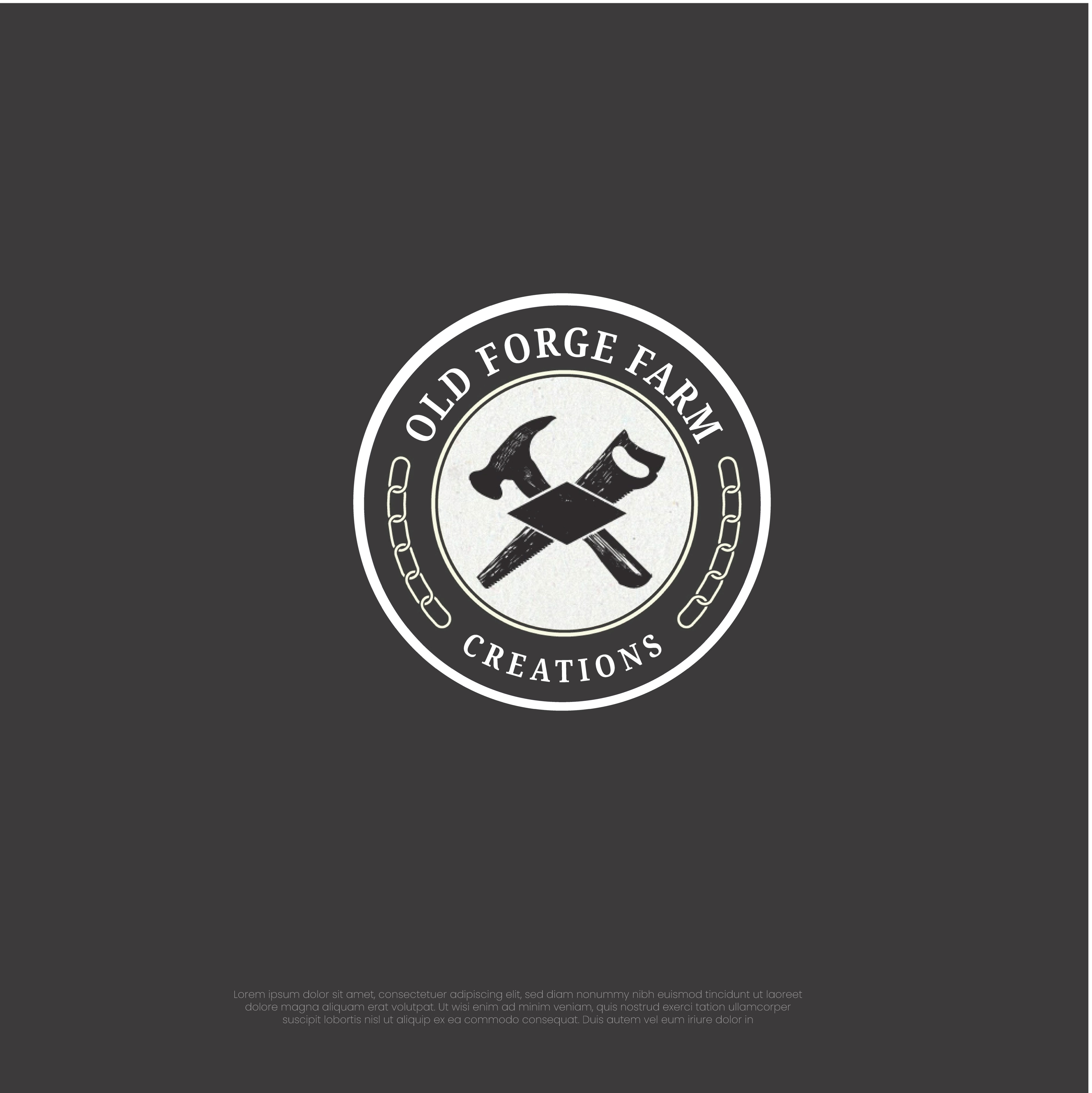 Logo-Design von zisan20 für Old Forge Farm Creations | Design #26270362