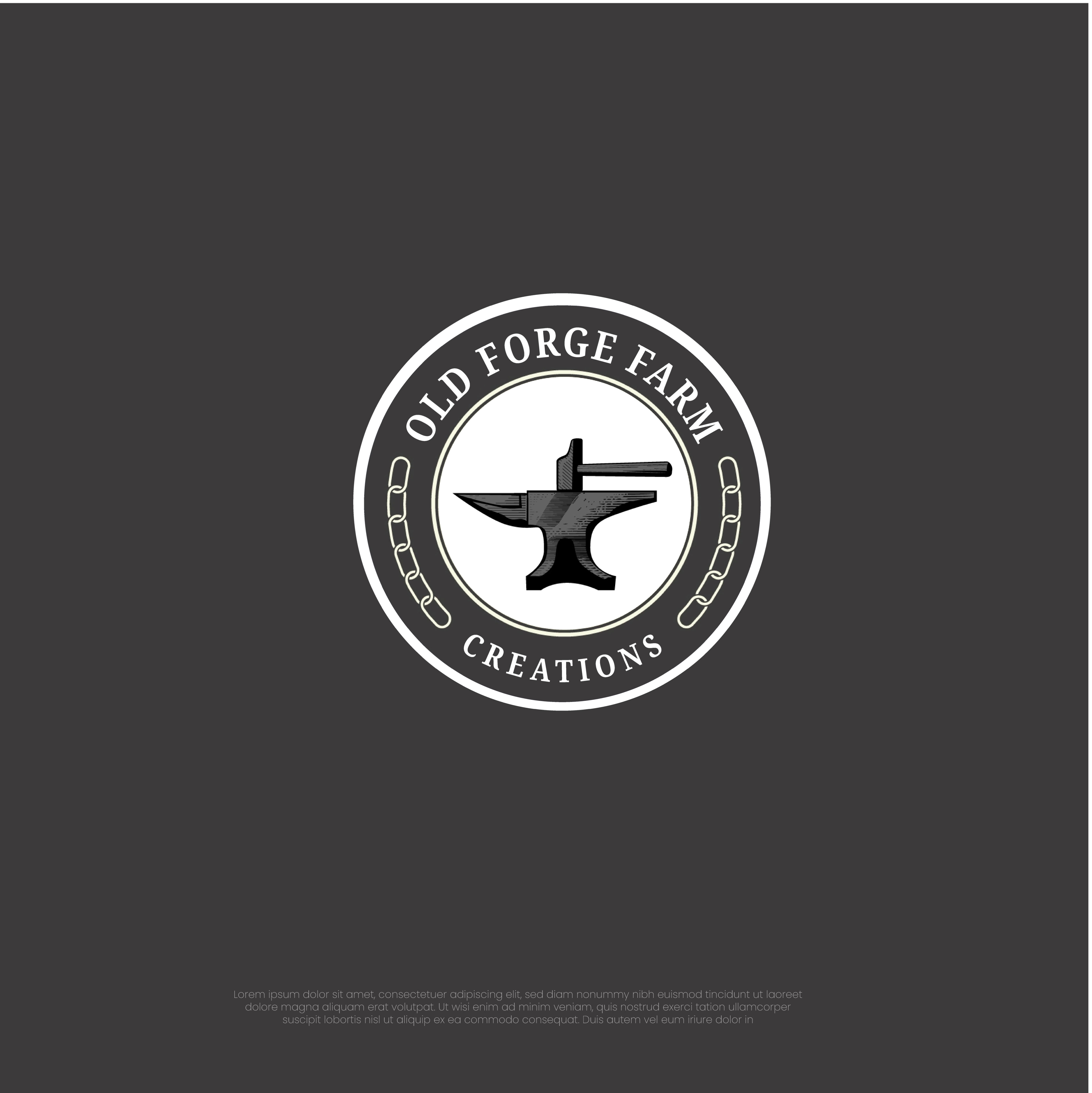 Logo-Design von zisan20 für Old Forge Farm Creations | Design #26270468