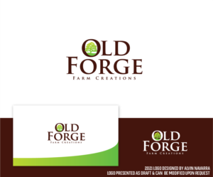 Logo-Design von alvinnavarra für Old Forge Farm Creations | Design: #26107123