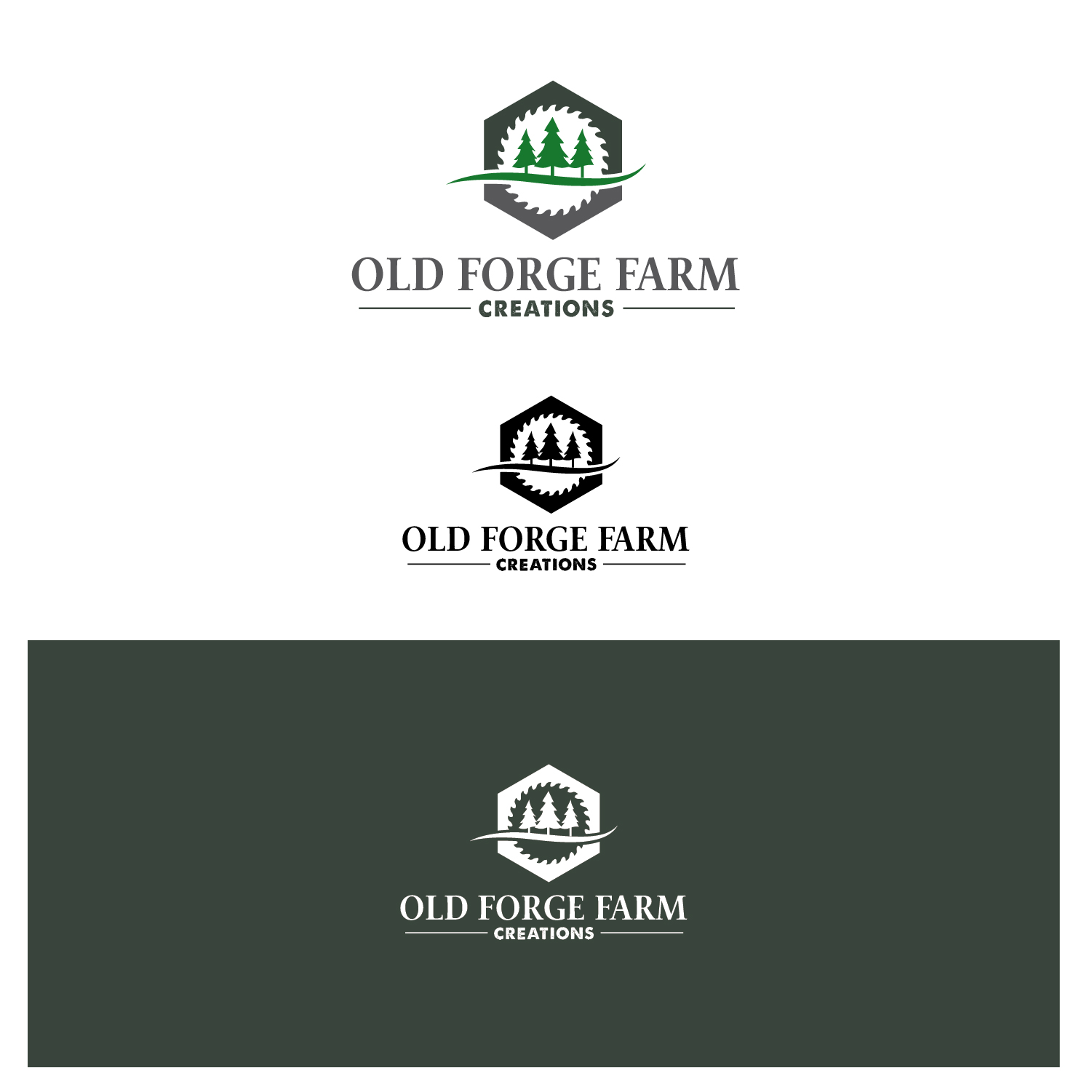 Logo-Design von Maxo-Biz für Old Forge Farm Creations | Design #26269954