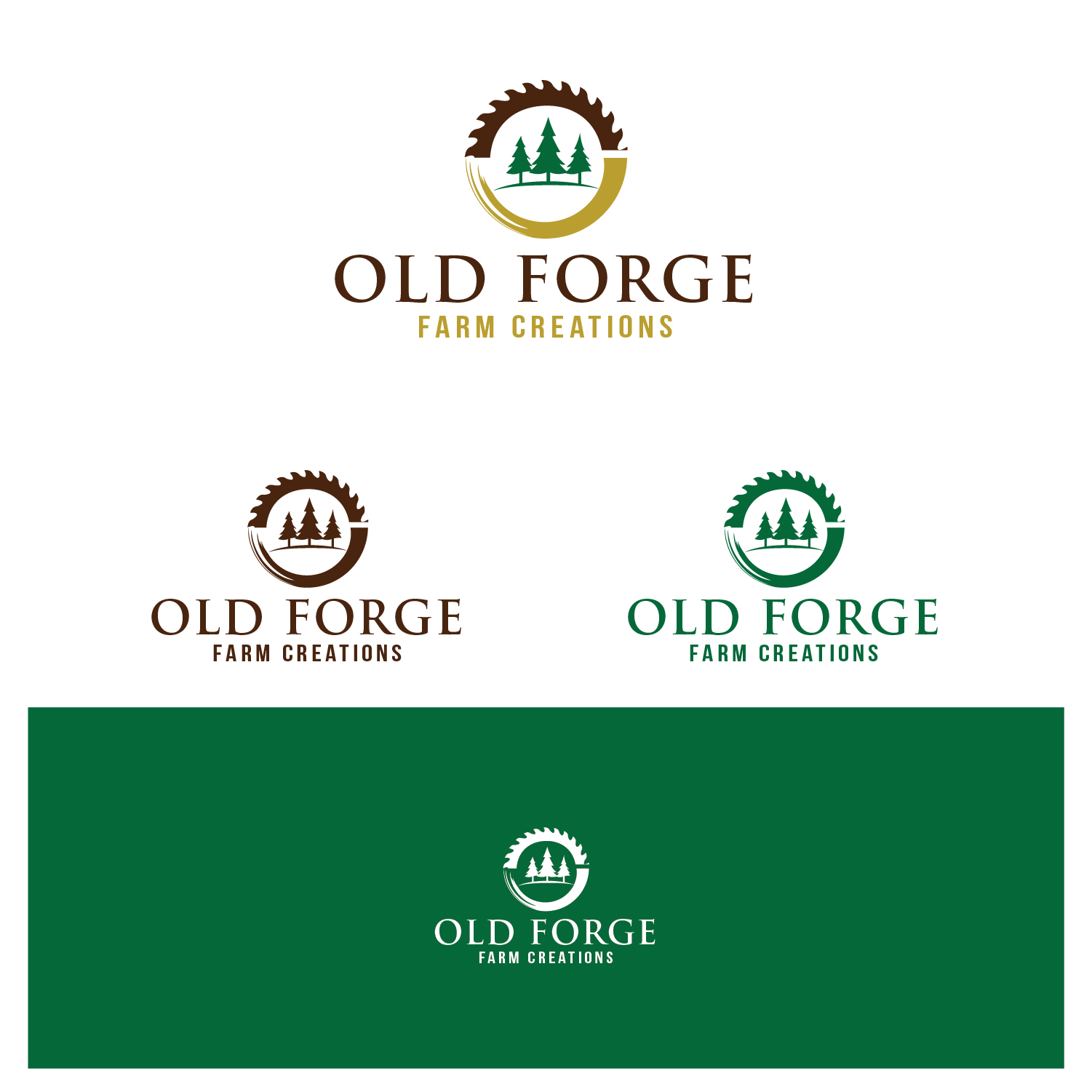 Logo-Design von Maxo-Biz für Old Forge Farm Creations | Design #26269955