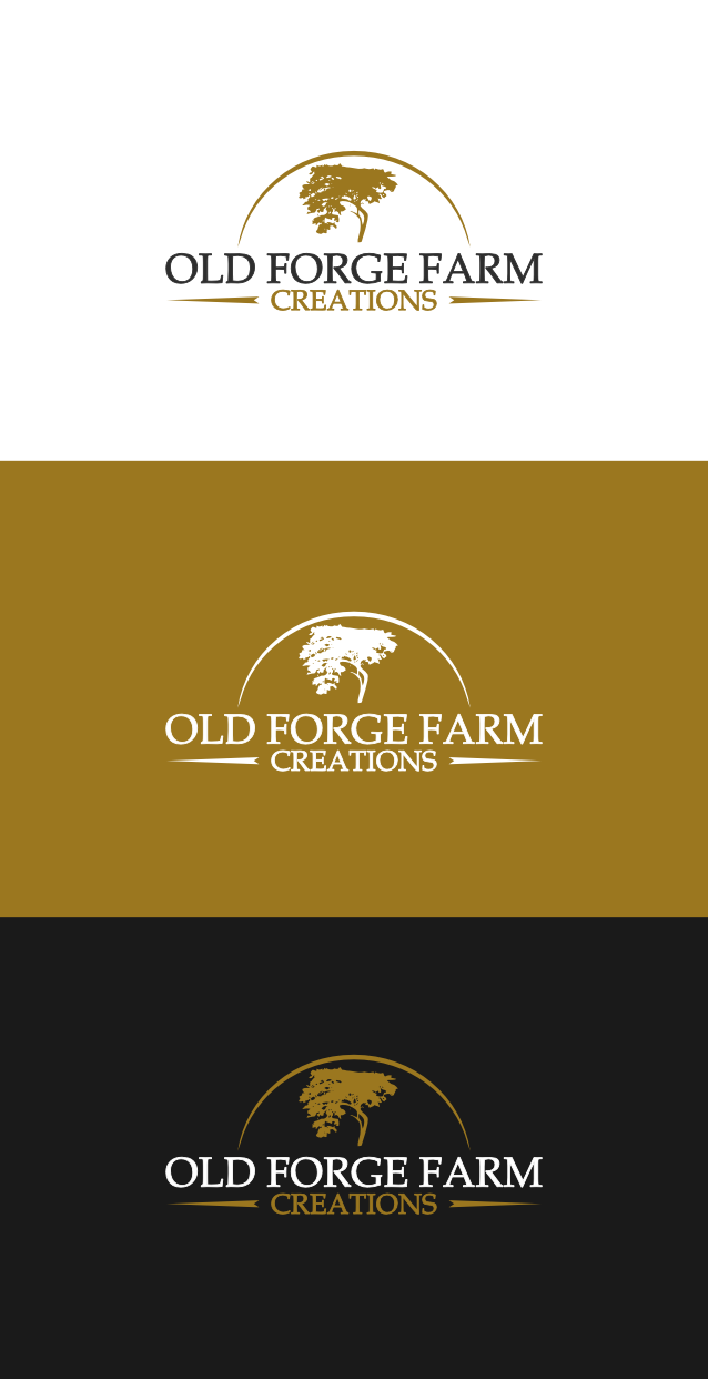 Logo Design by MulamboDesign for Old Forge Farm Creations | Design #26192840