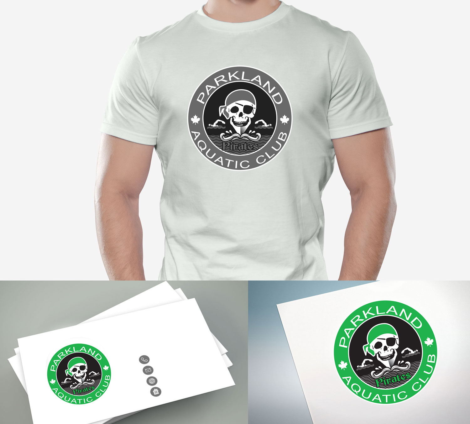 Diseño de Logo por Wonderful design para Parkland Pirates Aquatic Club | Diseño #26101140